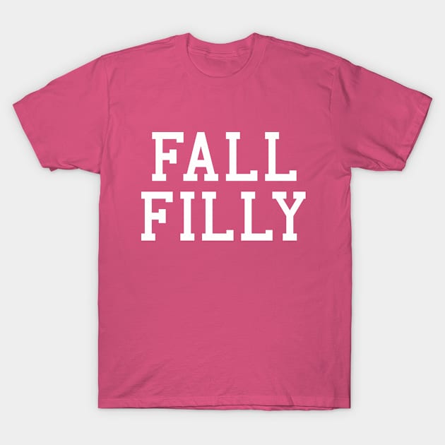 Fall Filly T-Shirt by Scottish Arms Dealer